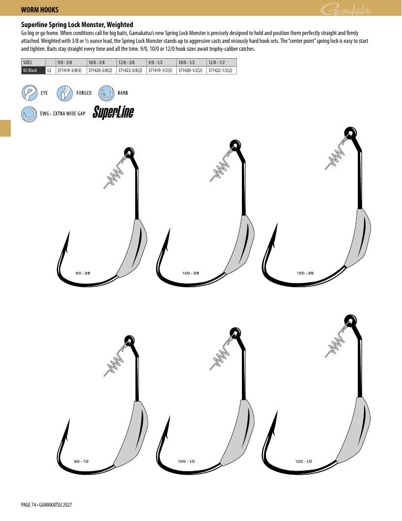 Gamakatsu Fishing Tackle Catalog Weekly Ad August 1, 2026 - December 31, 2027