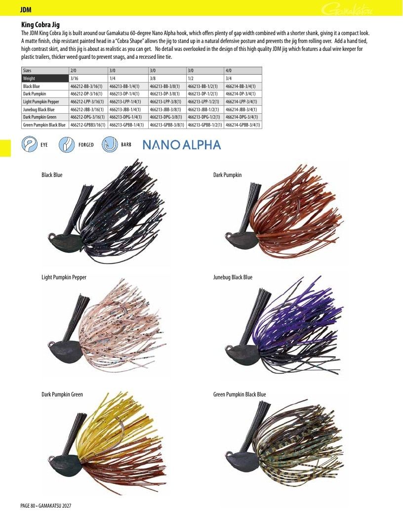 Gamakatsu Fishing Tackle Catalog Weekly Ad August 1, 2026 - December 31, 2027