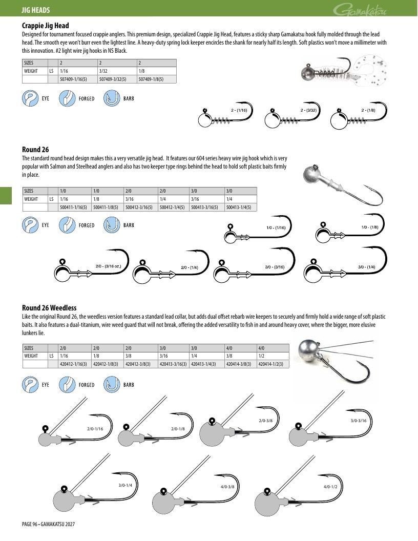 Gamakatsu Fishing Tackle Catalog Weekly Ad August 1, 2026 - December 31, 2027