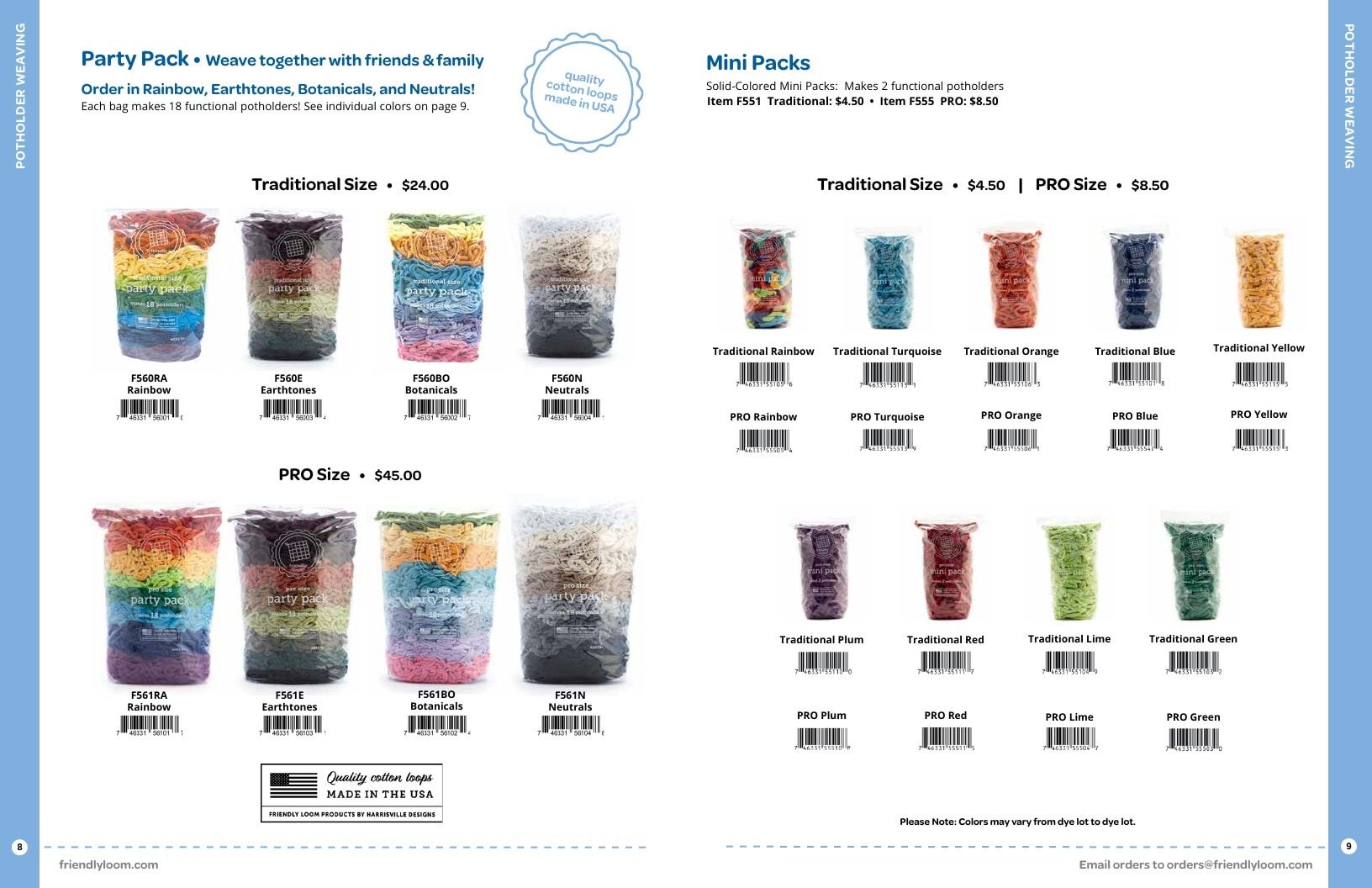 Harrisville Designs Annual Fiber Crafts Catalog Weekly Ad January 1 - December 31, 2026