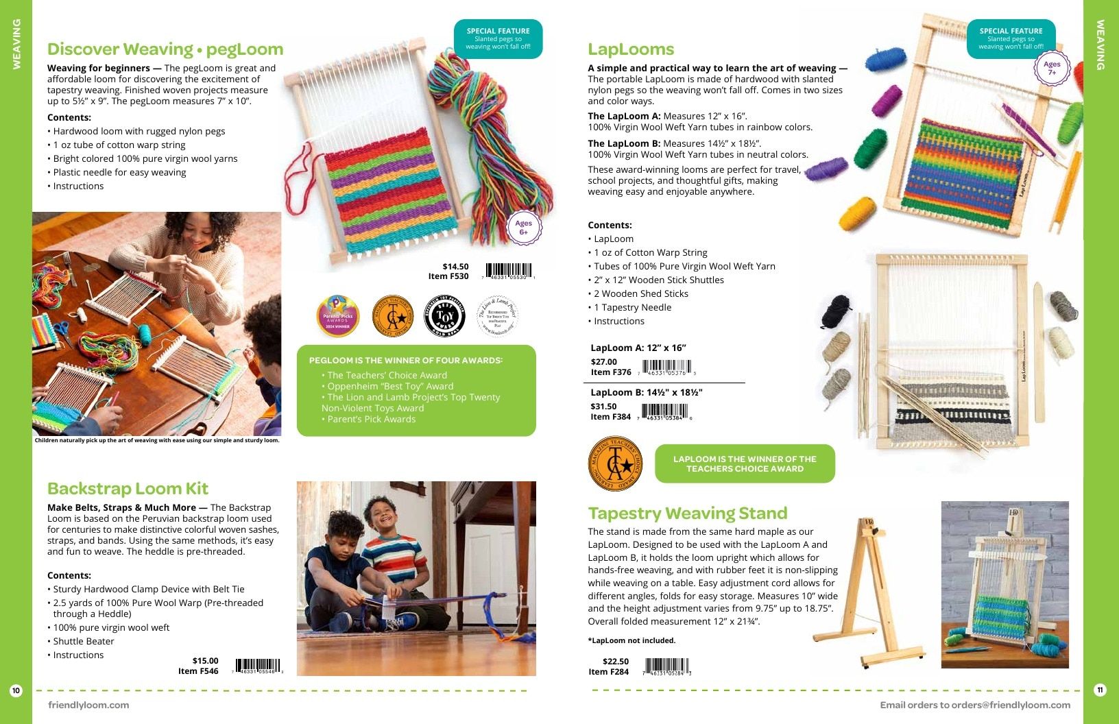 Harrisville Designs Annual Fiber Crafts Catalog Weekly Ad January 1 - December 31, 2026