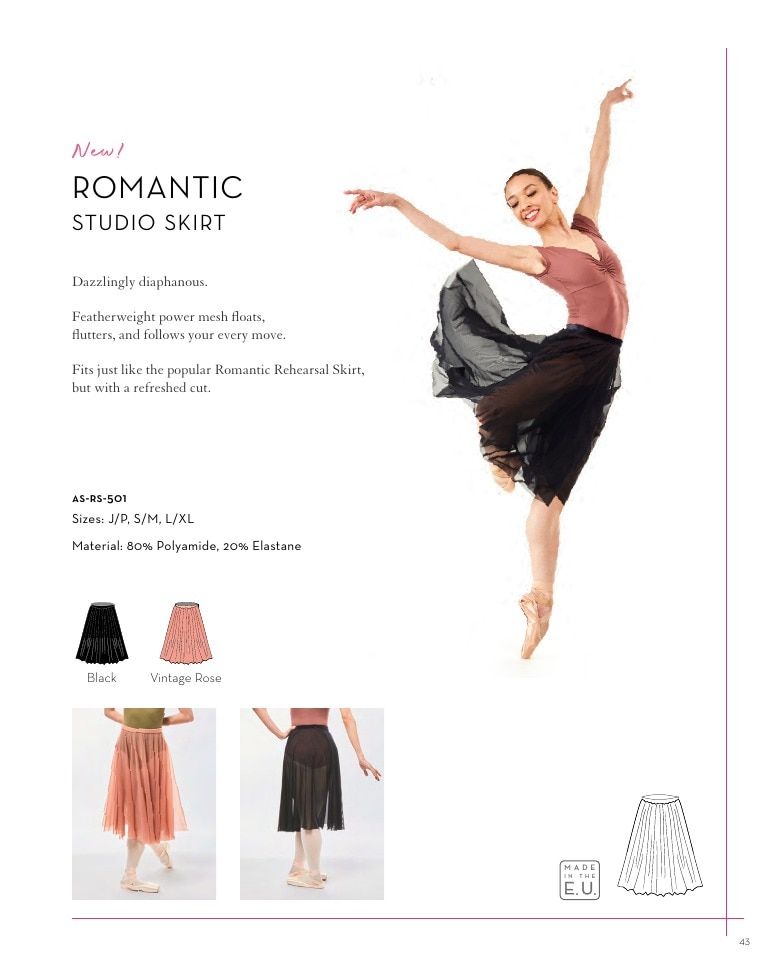 Gaynor Minden Autumn and Winter Dancewear Catalog Weekly Ad January 1 - December 31, 2026