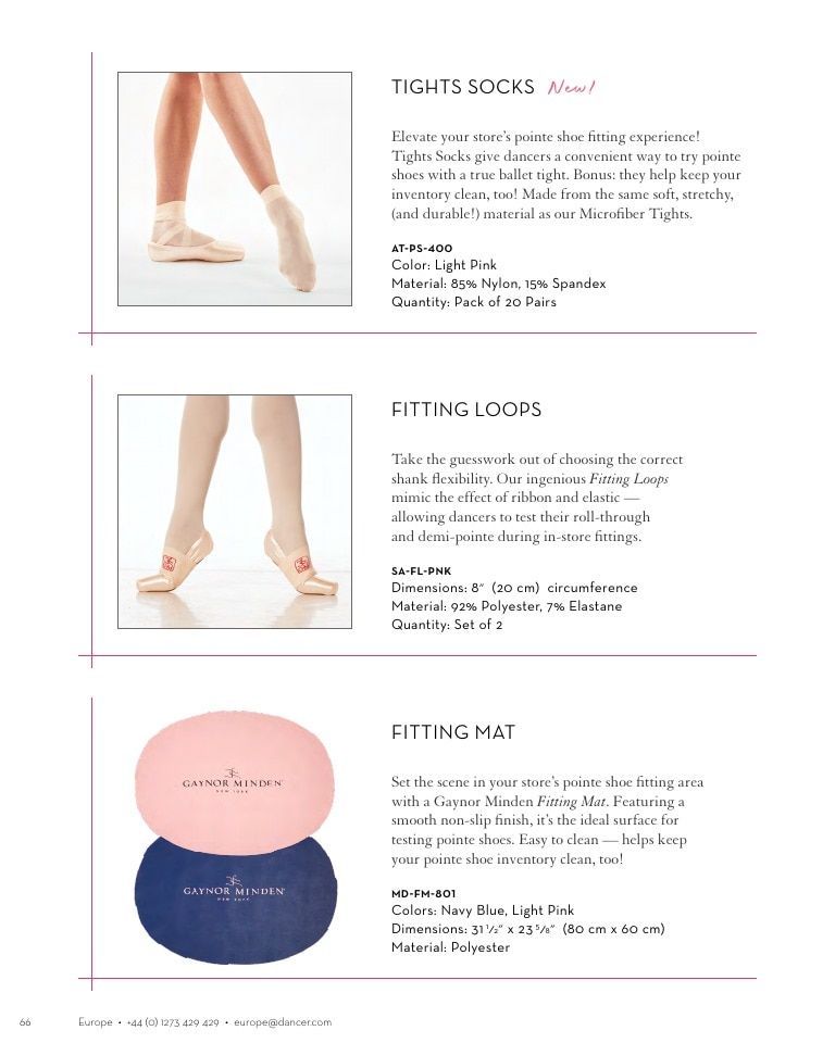 Gaynor Minden Autumn and Winter Dancewear Catalog Weekly Ad January 1 - December 31, 2026