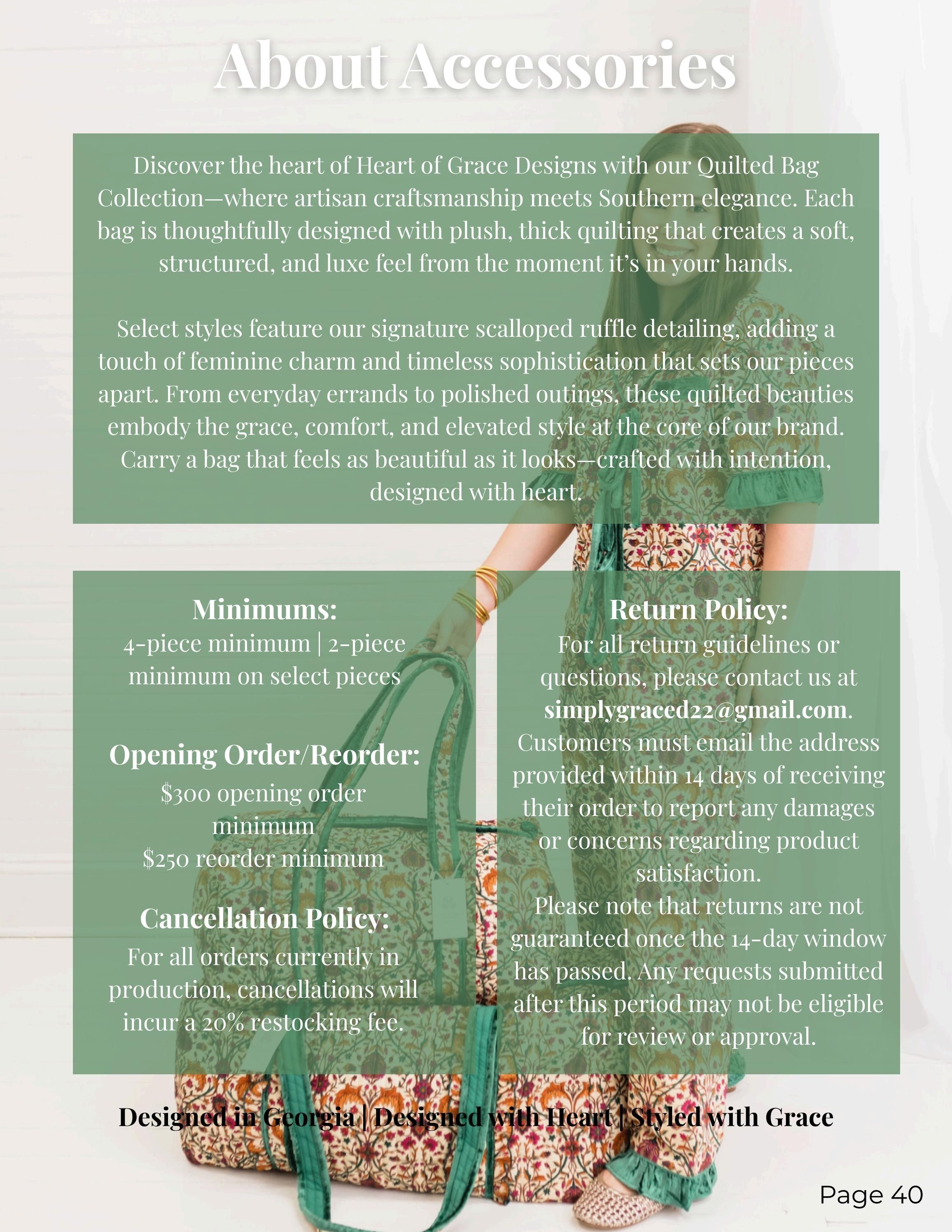 Heart of Grace Fall and Holiday Apparel Catalog Weekly Ad January 1 - December 31, 2026