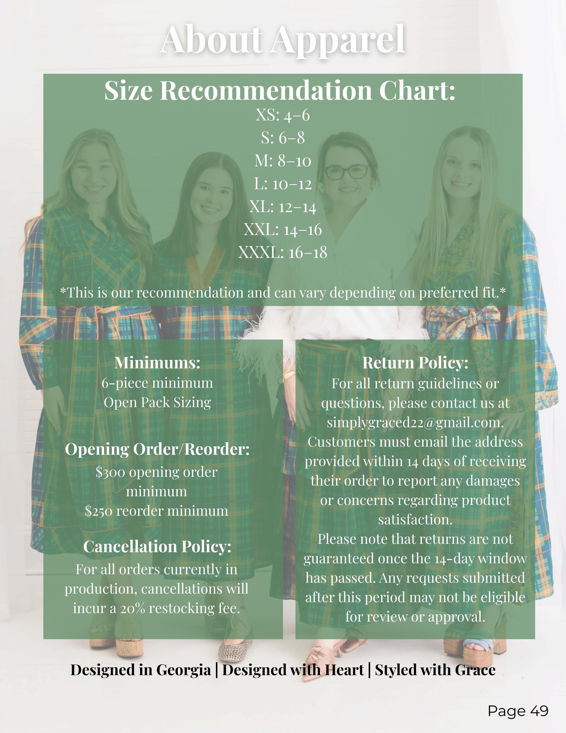 Heart of Grace Fall and Holiday Apparel Catalog Weekly Ad January 1 - December 31, 2026