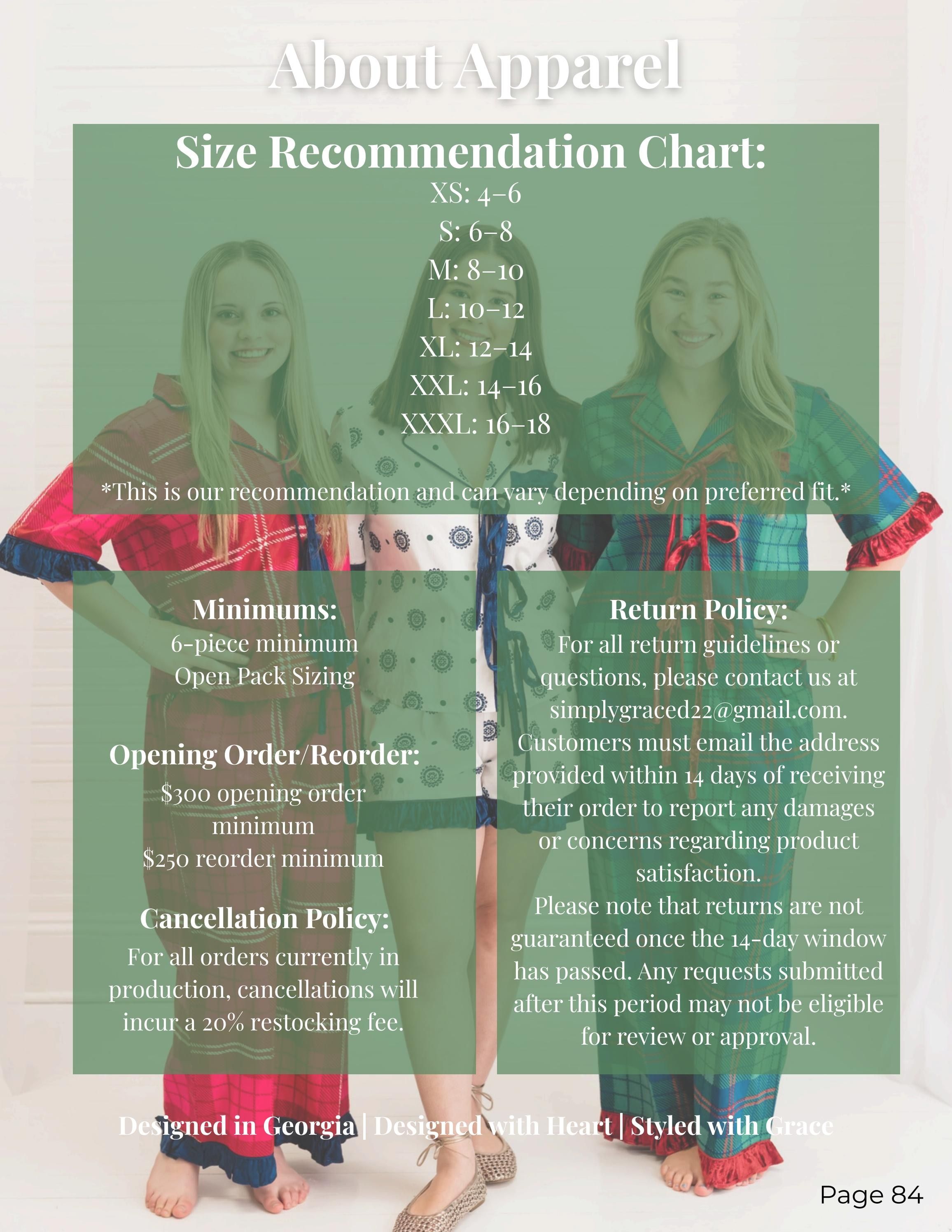 Heart of Grace Fall and Holiday Apparel Catalog Weekly Ad January 1 - December 31, 2026