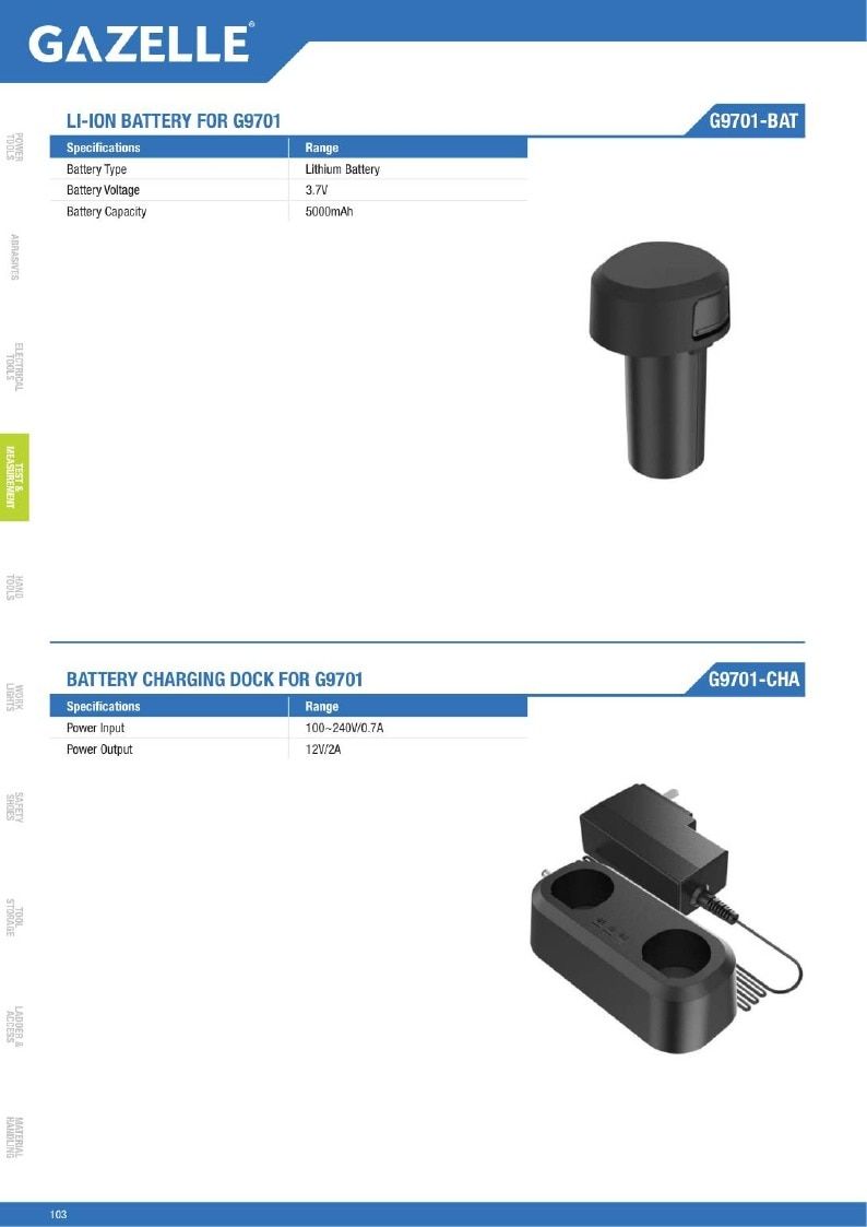 Gazelle Tools Tools Catalog Weekly Ad January 1 - December 31, 2026