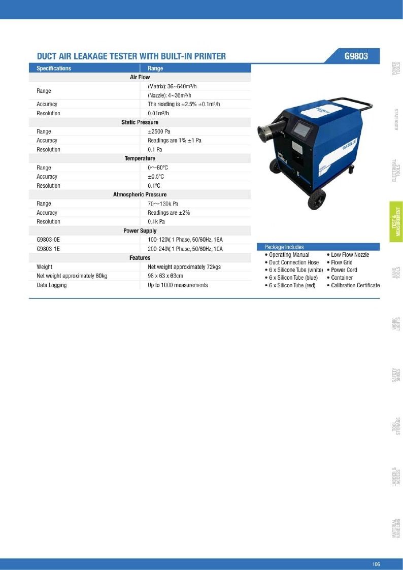 Gazelle Tools Tools Catalog Weekly Ad January 1 - December 31, 2026