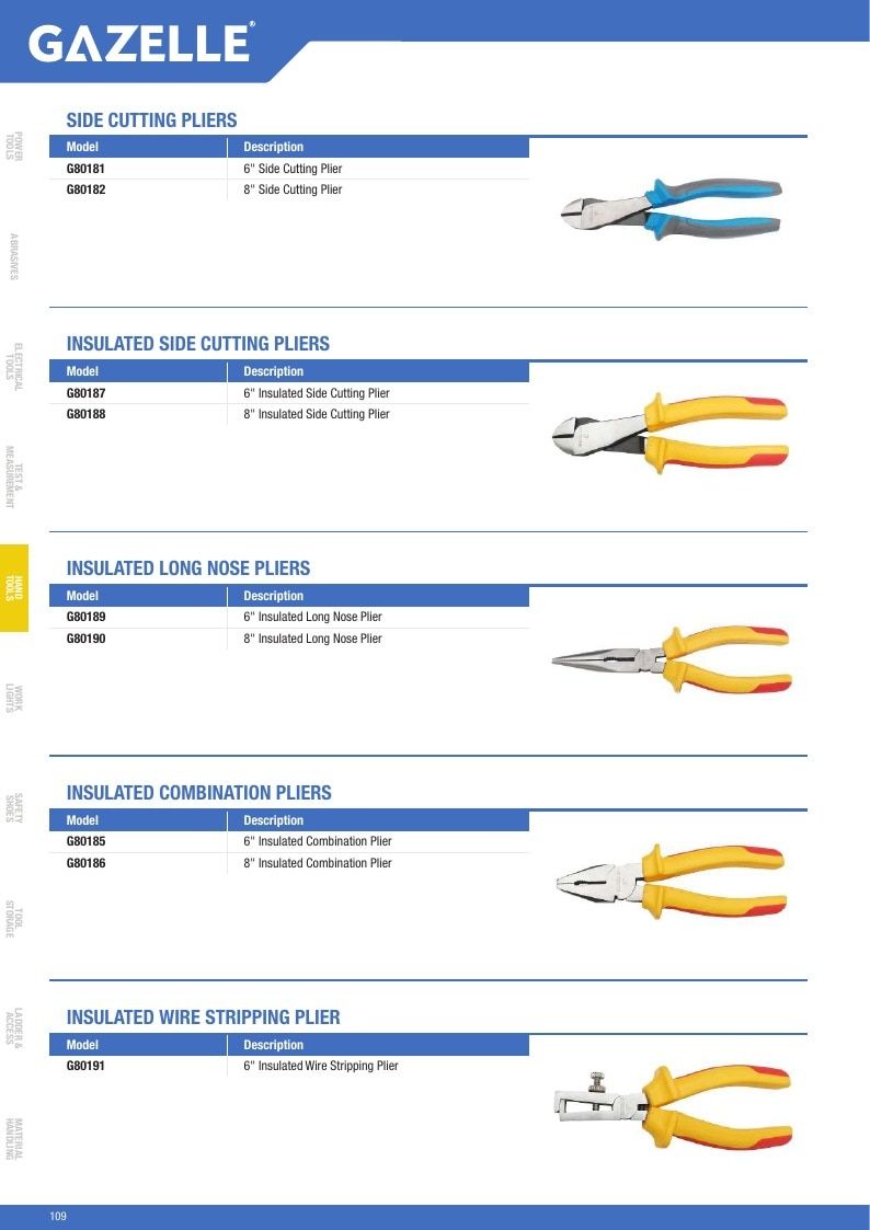 Gazelle Tools Tools Catalog Weekly Ad January 1 - December 31, 2026