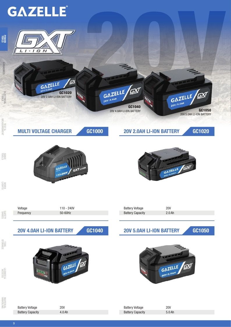 Gazelle Tools Tools Catalog Weekly Ad January 1 - December 31, 2026