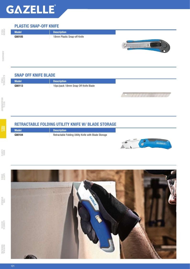 Gazelle Tools Tools Catalog Weekly Ad January 1 - December 31, 2026