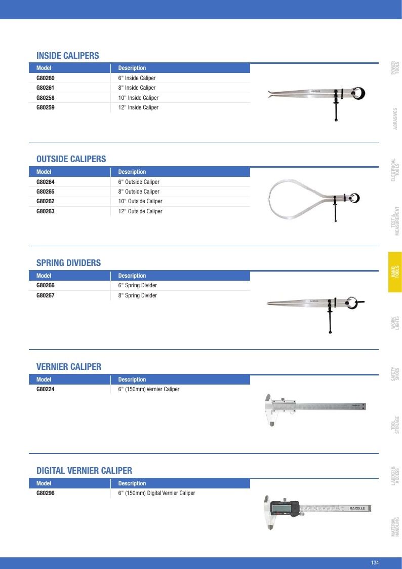 Gazelle Tools Tools Catalog Weekly Ad January 1 - December 31, 2026