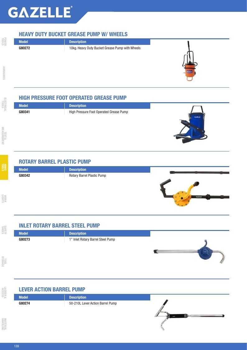Gazelle Tools Tools Catalog Weekly Ad January 1 - December 31, 2026