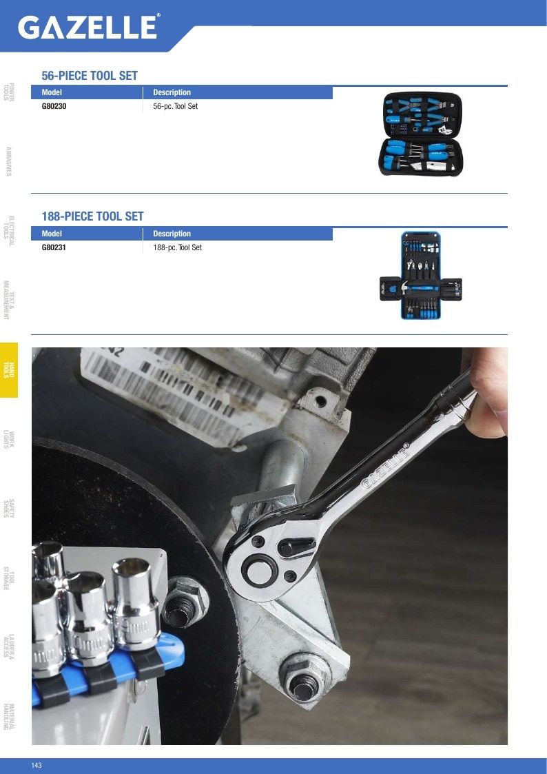 Gazelle Tools Tools Catalog Weekly Ad January 1 - December 31, 2026