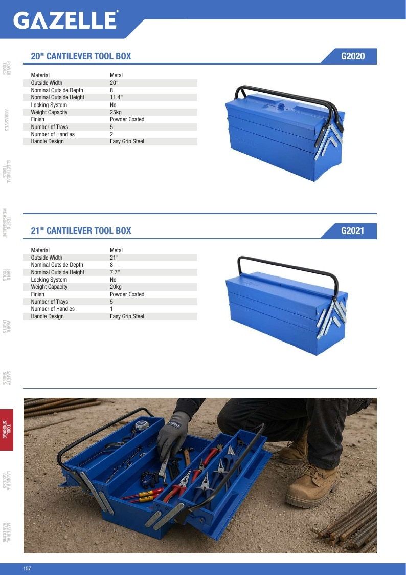 Gazelle Tools Tools Catalog Weekly Ad January 1 - December 31, 2026