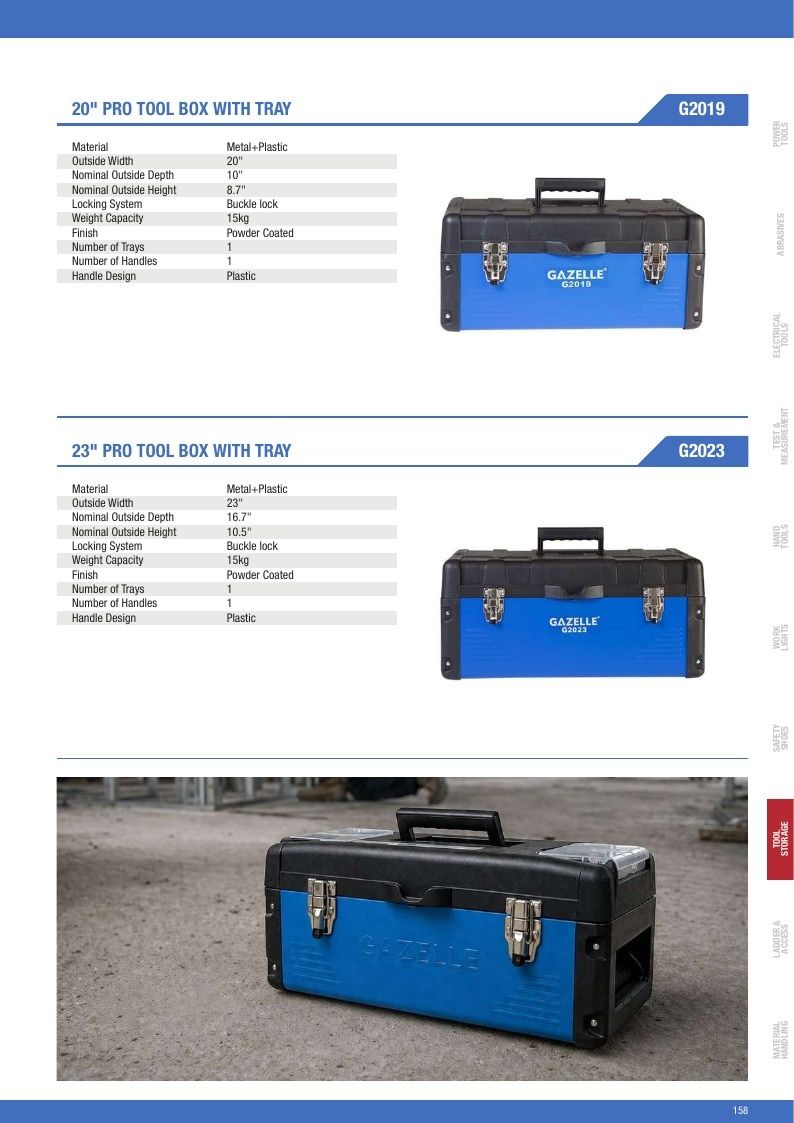 Gazelle Tools Tools Catalog Weekly Ad January 1 - December 31, 2026