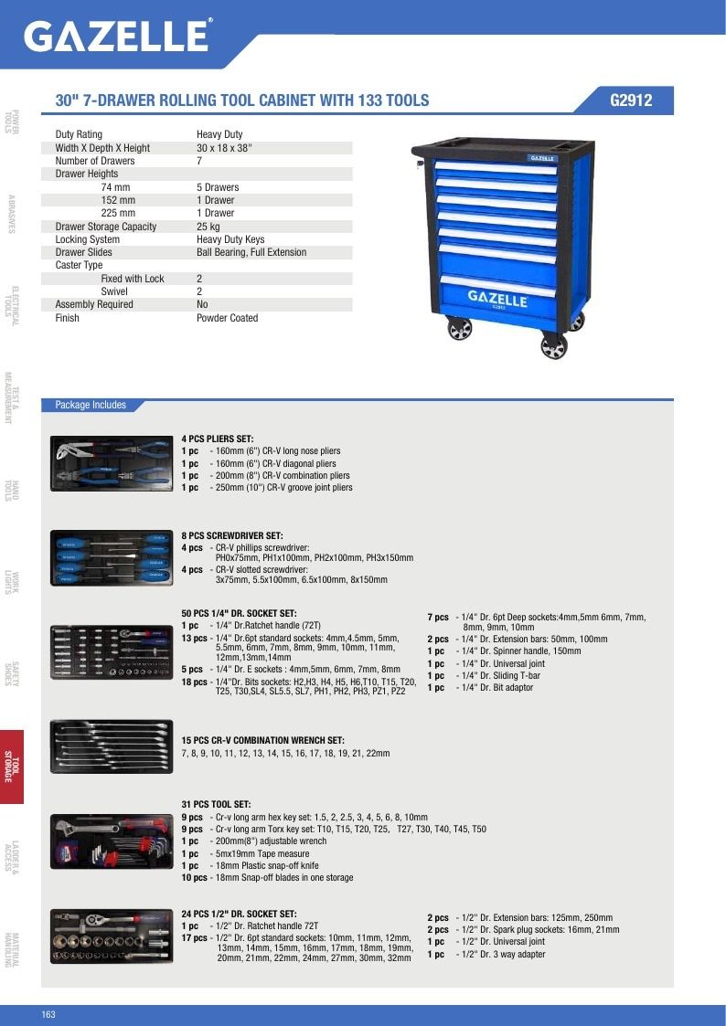 Gazelle Tools Tools Catalog Weekly Ad January 1 - December 31, 2026