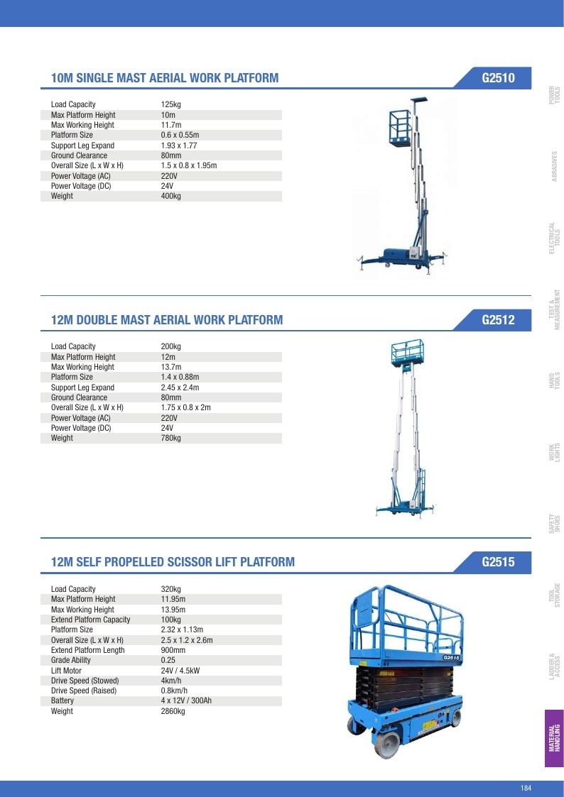 Gazelle Tools Tools Catalog Weekly Ad January 1 - December 31, 2026