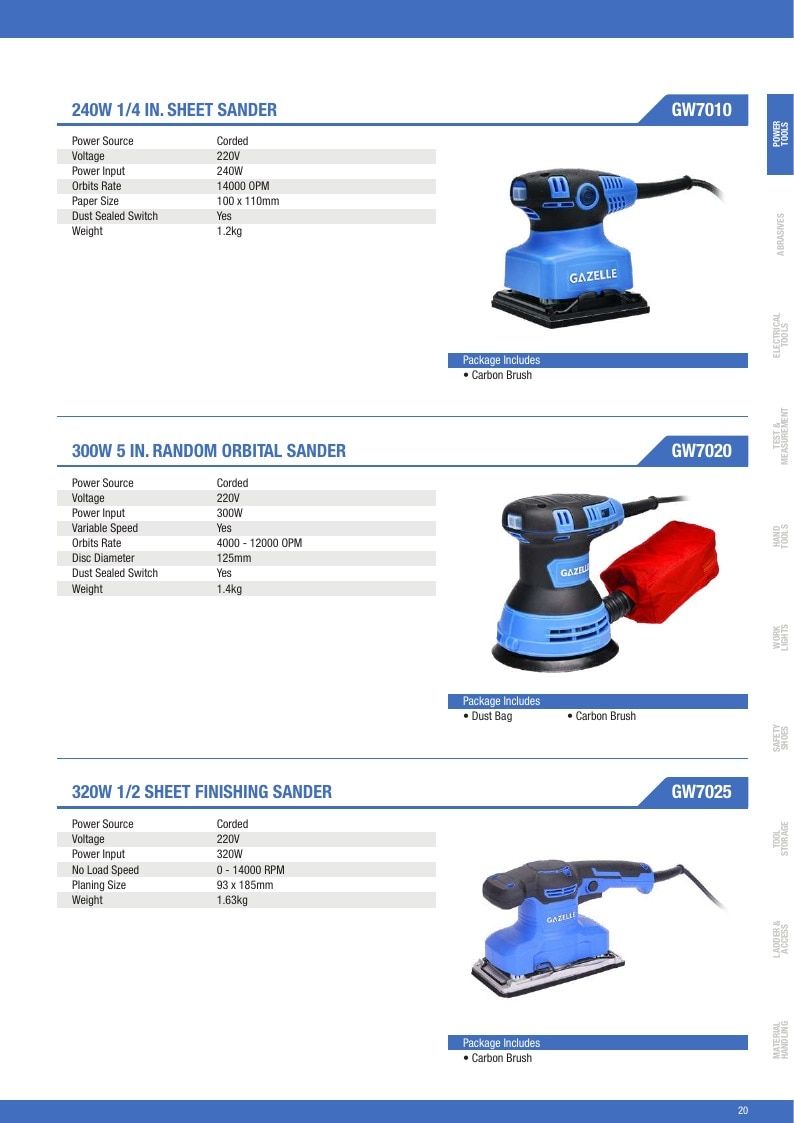 Gazelle Tools Tools Catalog Weekly Ad January 1 - December 31, 2026