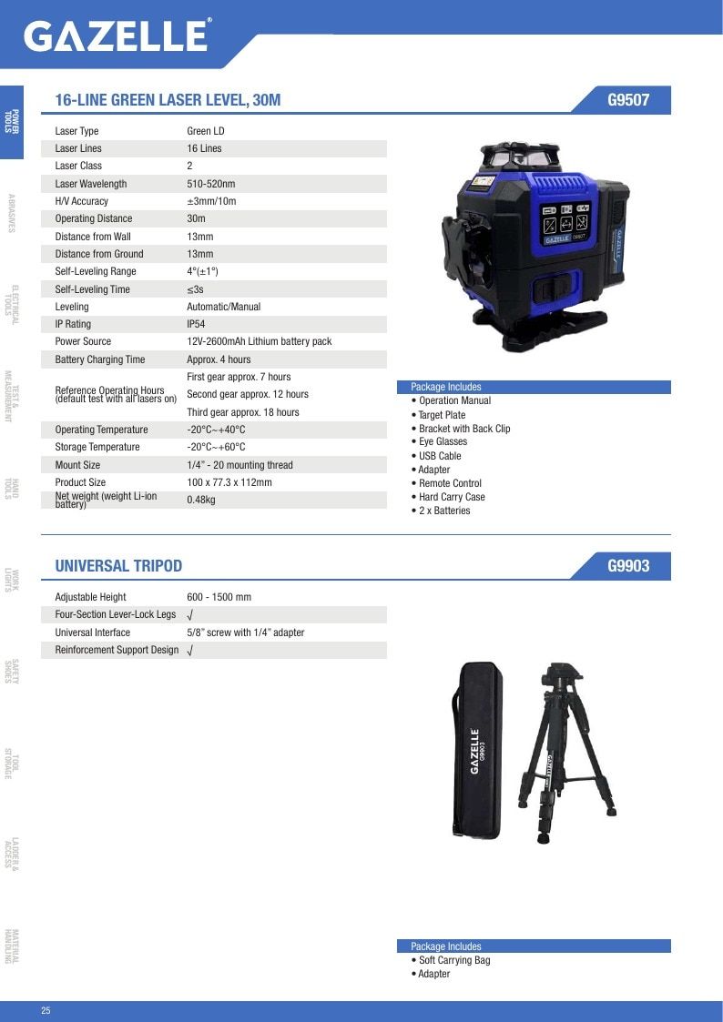 Gazelle Tools Tools Catalog Weekly Ad January 1 - December 31, 2026