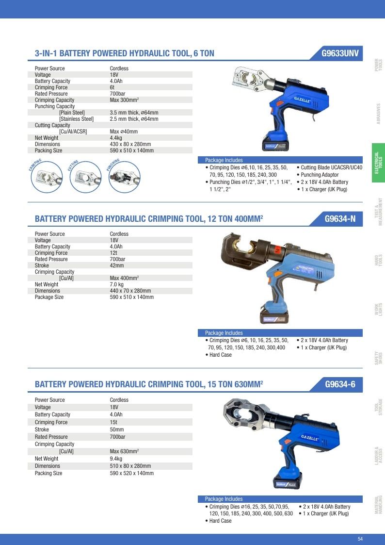 Gazelle Tools Tools Catalog Weekly Ad January 1 - December 31, 2026