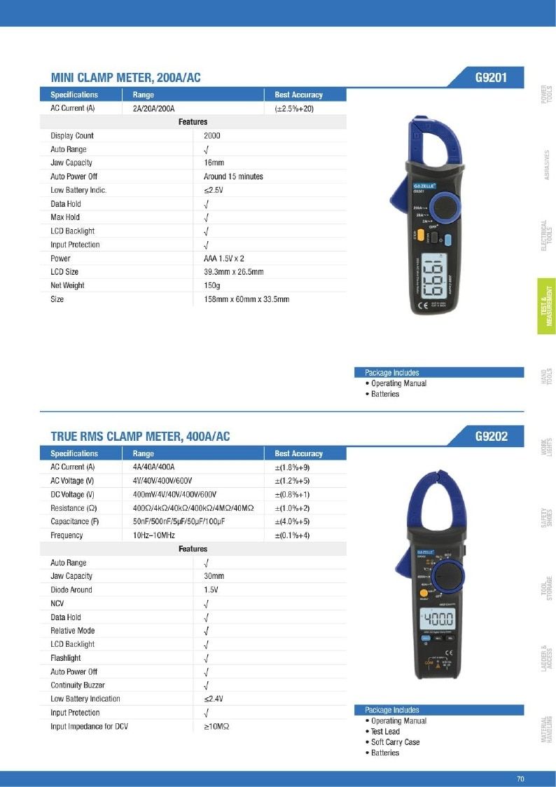 Gazelle Tools Tools Catalog Weekly Ad January 1 - December 31, 2026