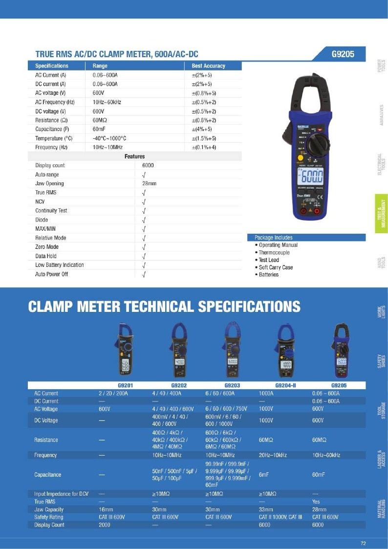 Gazelle Tools Tools Catalog Weekly Ad January 1 - December 31, 2026