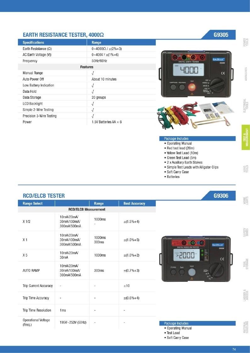 Gazelle Tools Tools Catalog Weekly Ad January 1 - December 31, 2026