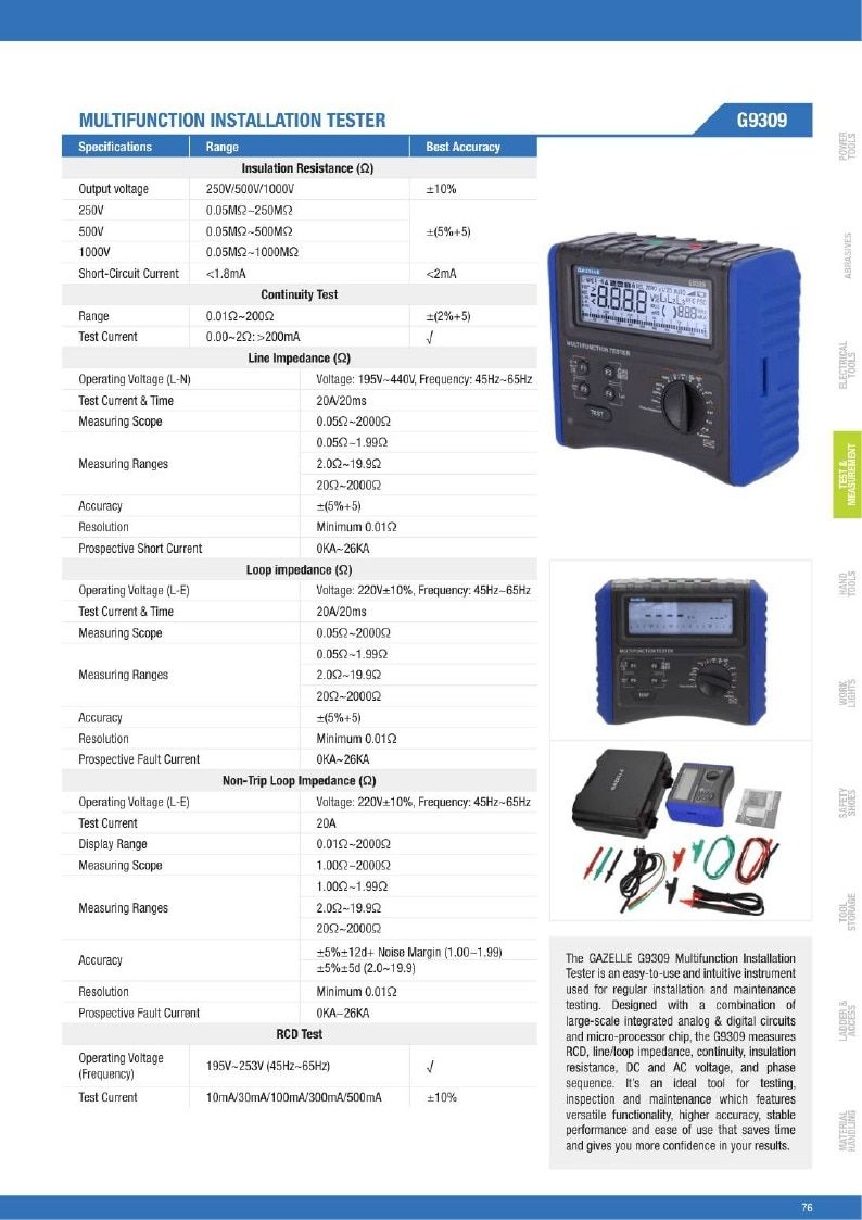 Gazelle Tools Tools Catalog Weekly Ad January 1 - December 31, 2026