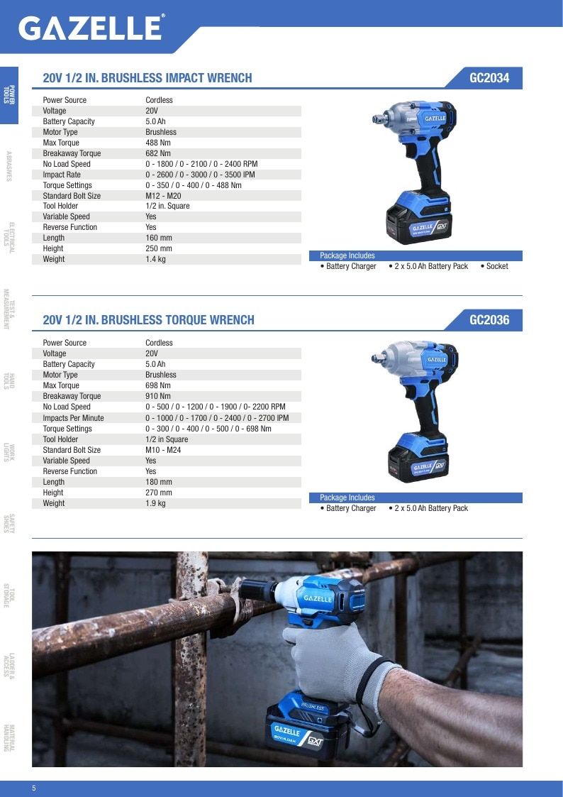 Gazelle Tools Tools Catalog Weekly Ad January 1 - December 31, 2026