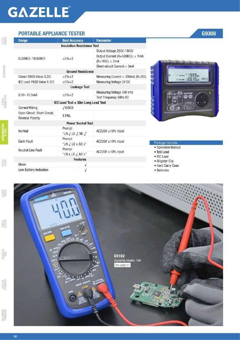 Gazelle Tools Tools Catalog Weekly Ad January 1 - December 31, 2026