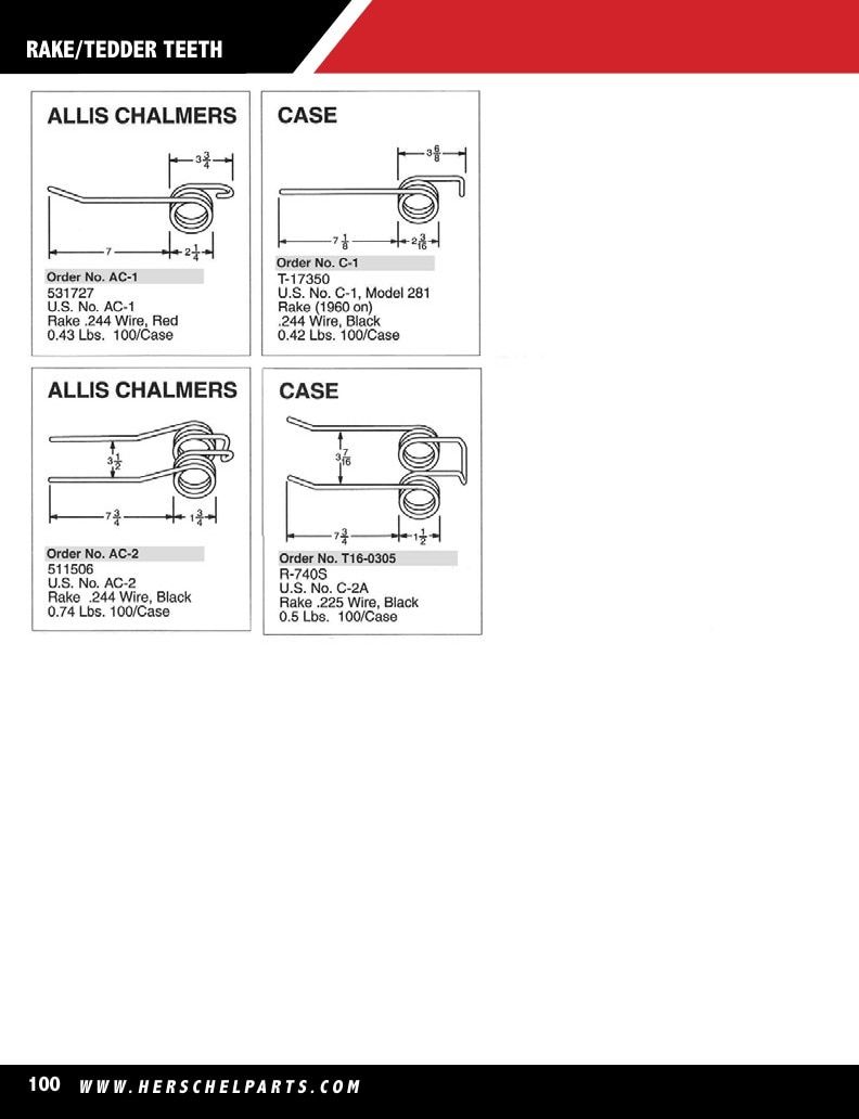 Herschel Parts Agricultural Parts Catalog Weekly Ad January 1 - December 31, 2026
