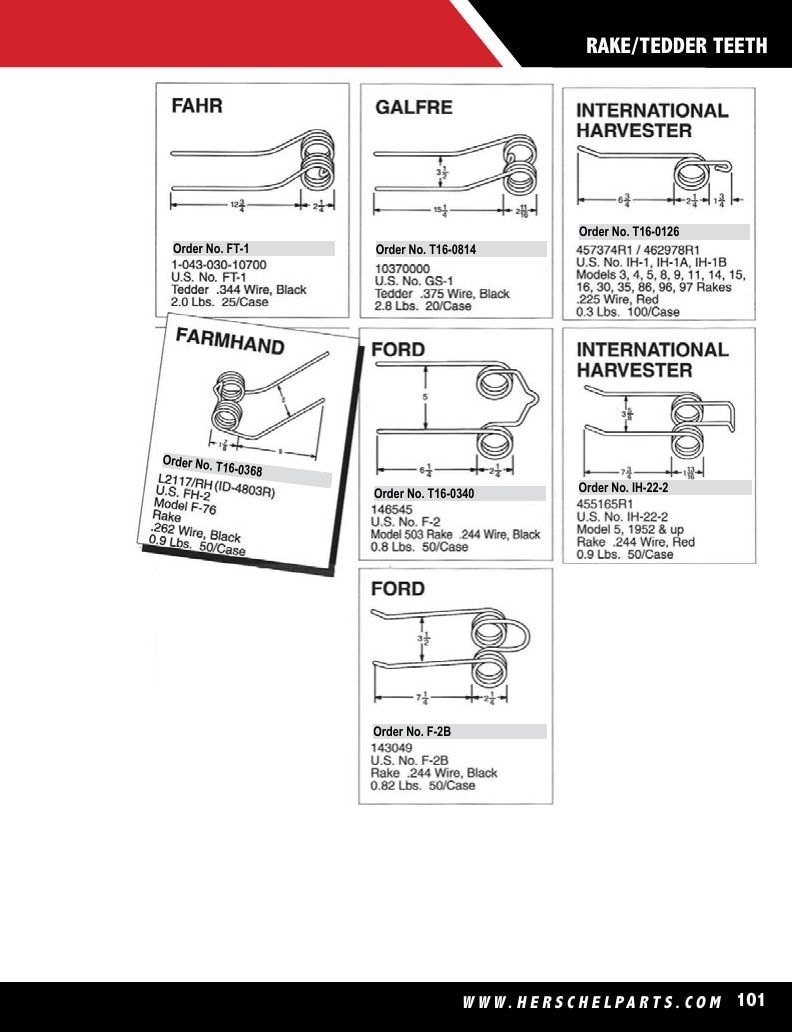 Herschel Parts Agricultural Parts Catalog Weekly Ad January 1 - December 31, 2026