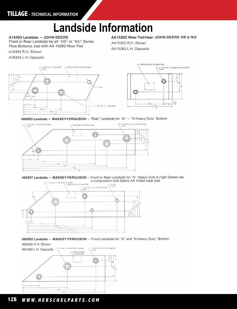Herschel Parts Agricultural Parts Catalog Weekly Ad January 1 - December 31, 2026