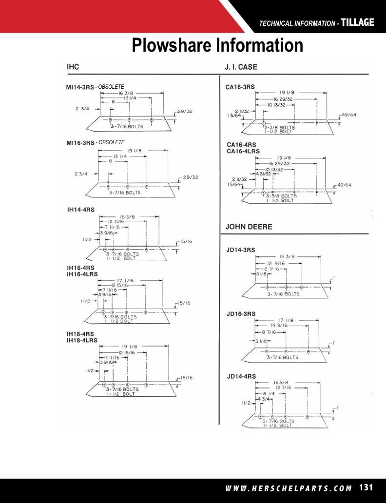 Herschel Parts Agricultural Parts Catalog Weekly Ad January 1 - December 31, 2026
