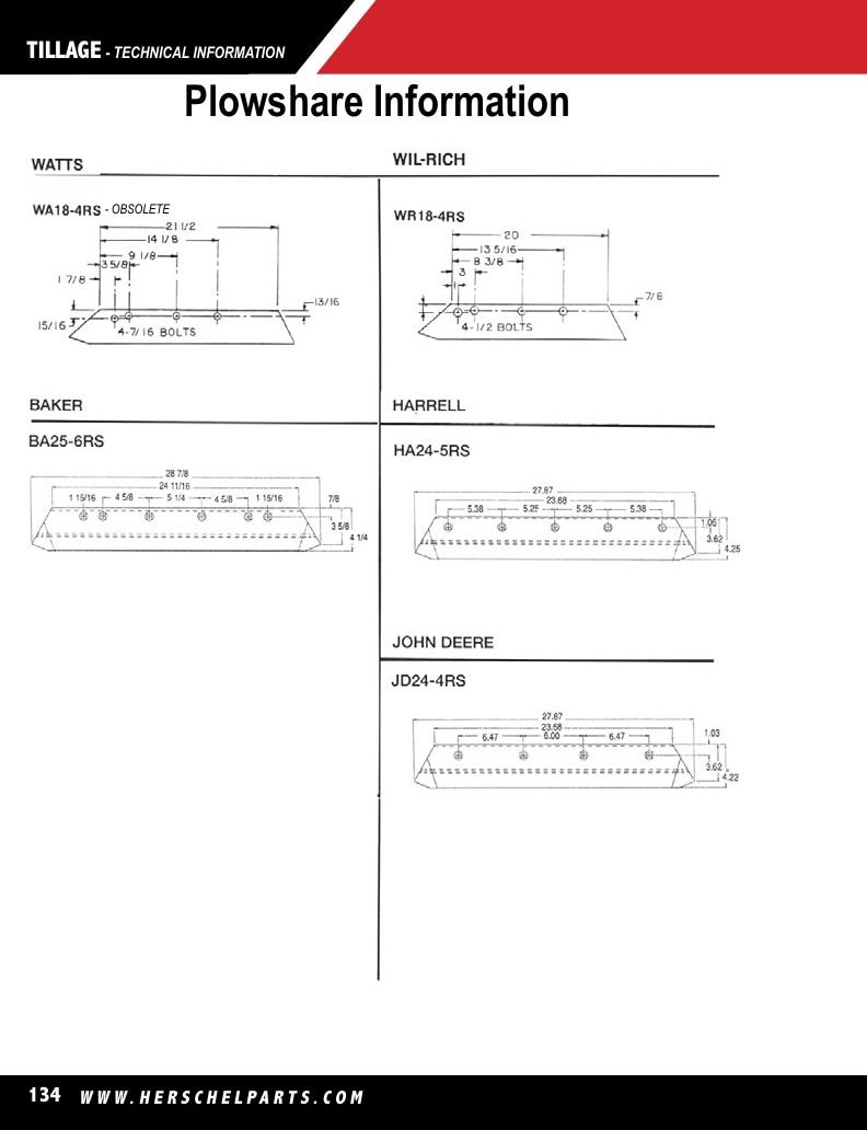 Herschel Parts Agricultural Parts Catalog Weekly Ad January 1 - December 31, 2026