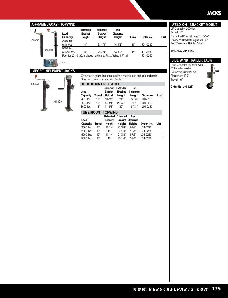 Herschel Parts Agricultural Parts Catalog Weekly Ad January 1 - December 31, 2026