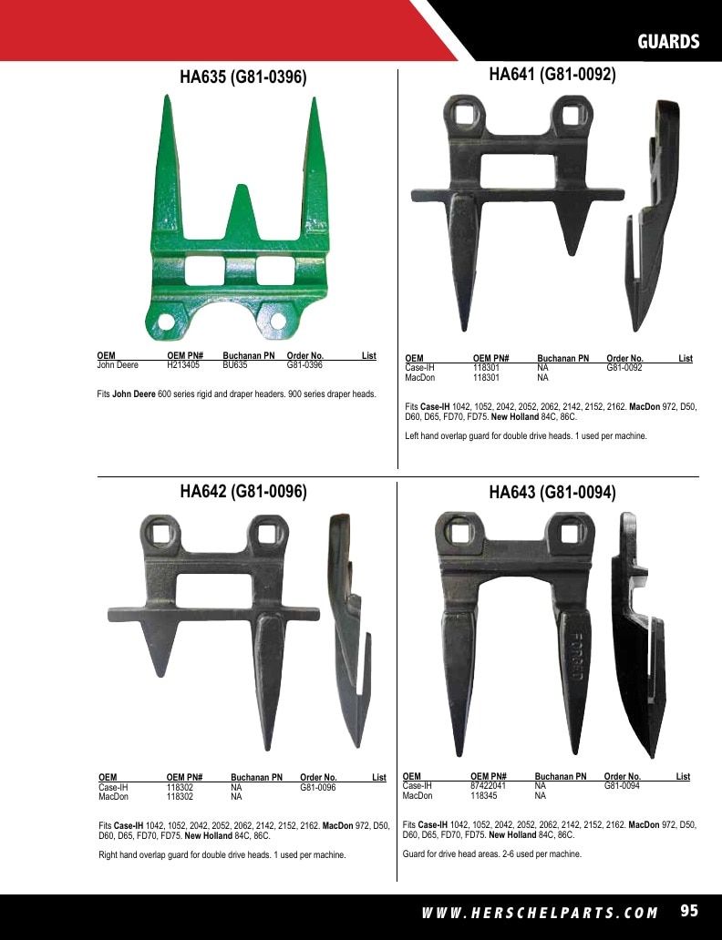 Herschel Parts Agricultural Parts Catalog Weekly Ad January 1 - December 31, 2026