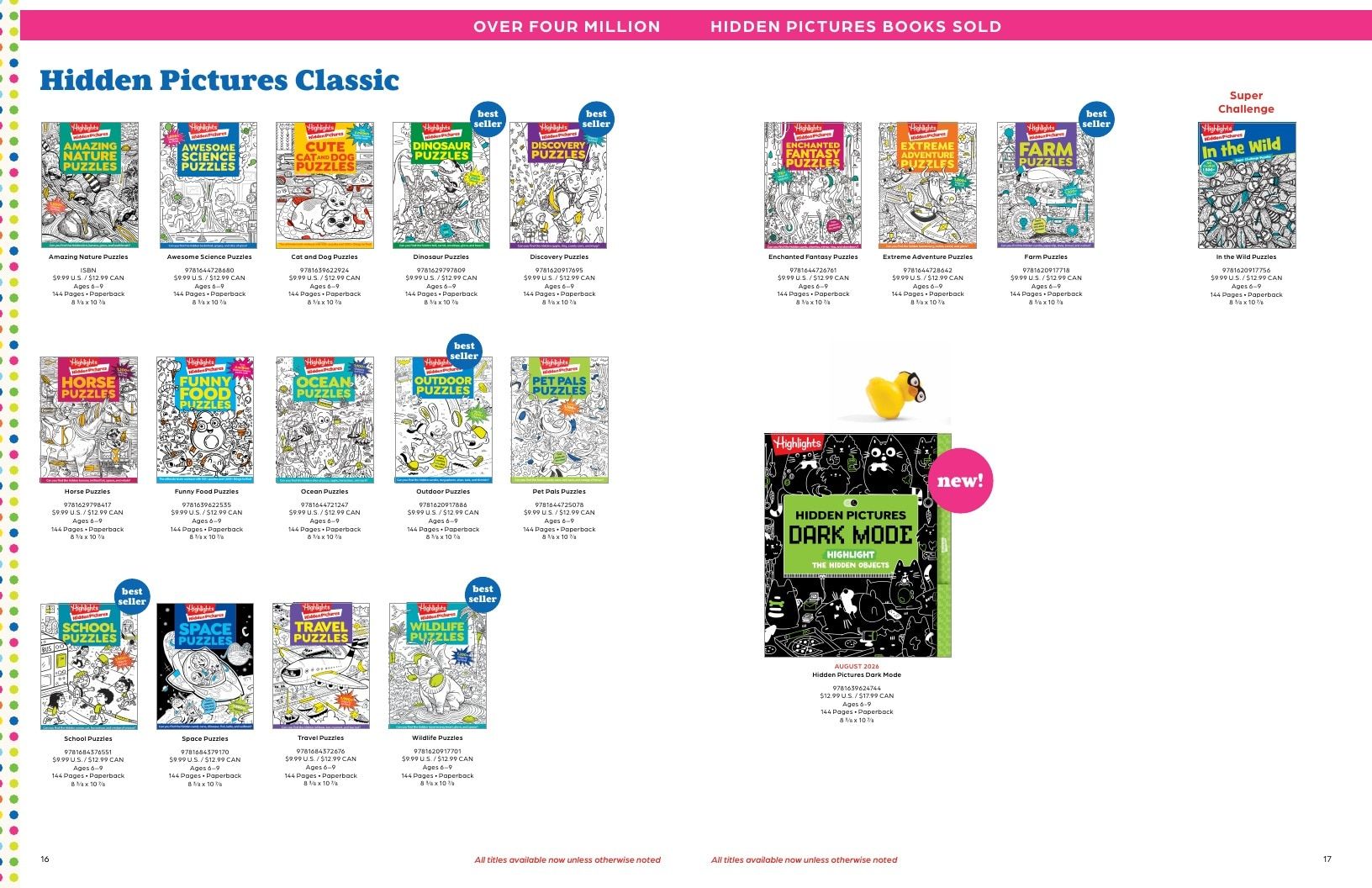 Highlights Children's Books and Activities Catalog Weekly Ad January 1 - December 31, 2026