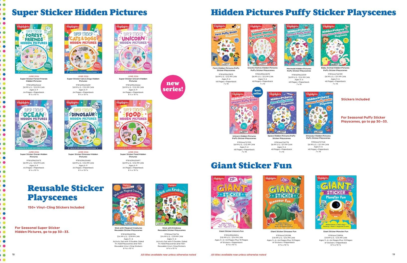 Highlights Children's Books and Activities Catalog Weekly Ad January 1 - December 31, 2026
