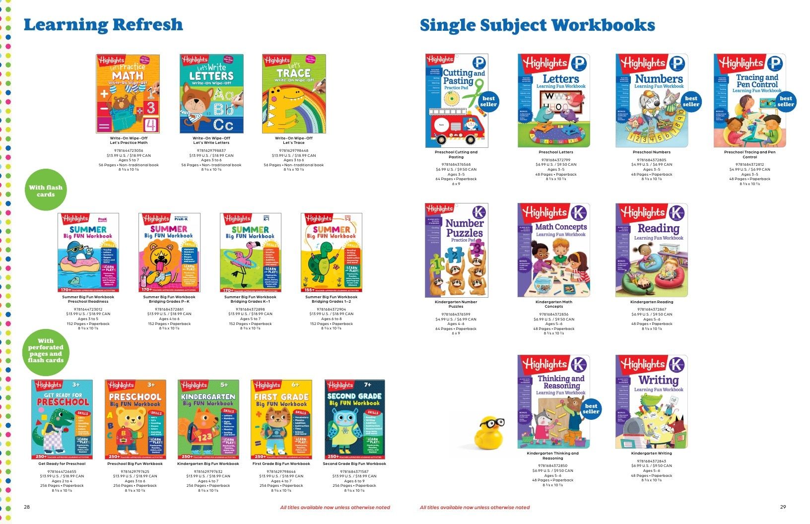 Highlights Children's Books and Activities Catalog Weekly Ad January 1 - December 31, 2026