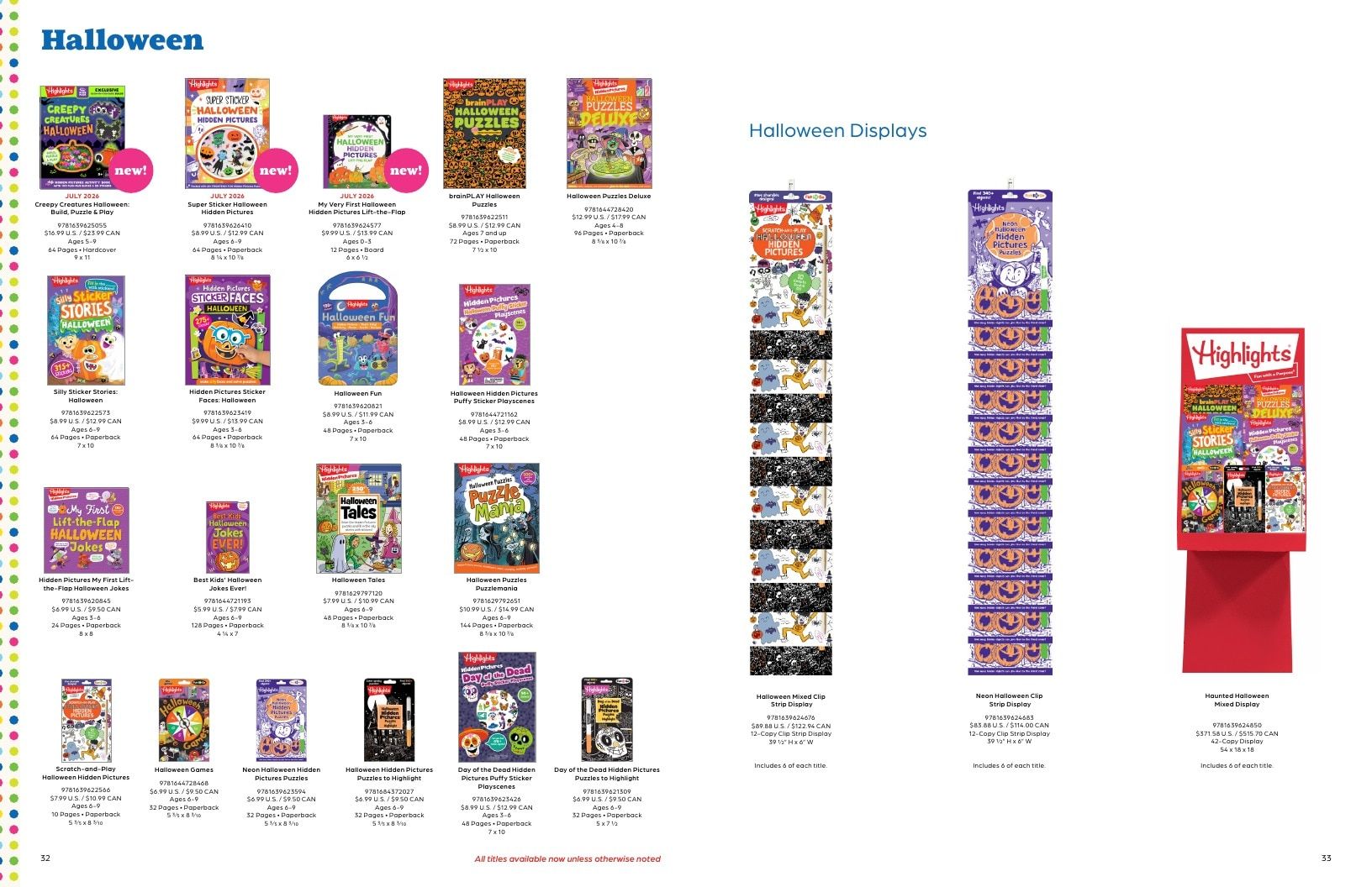 Highlights Children's Books and Activities Catalog Weekly Ad January 1 - December 31, 2026
