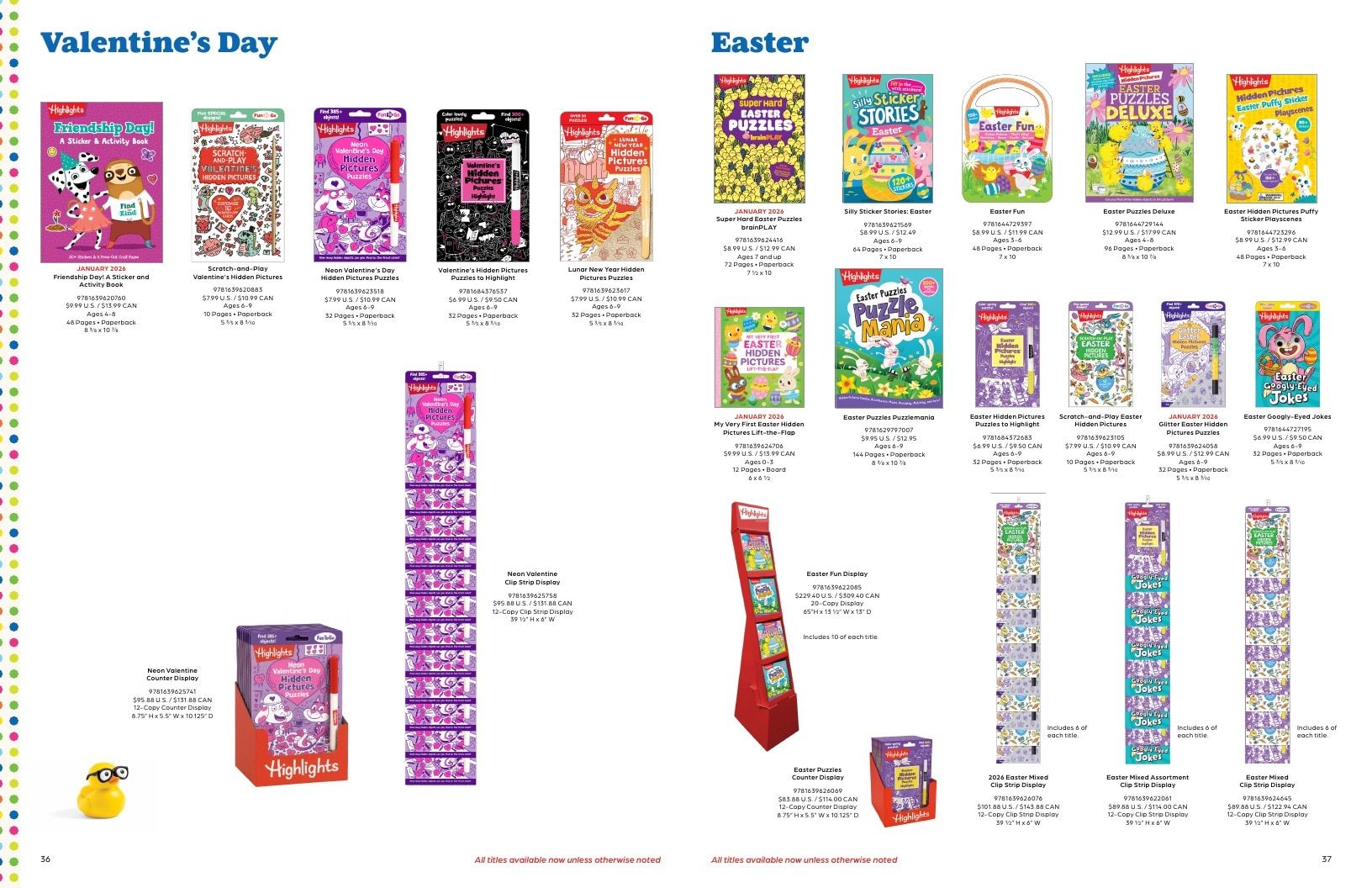 Highlights Children's Books and Activities Catalog Weekly Ad January 1 - December 31, 2026