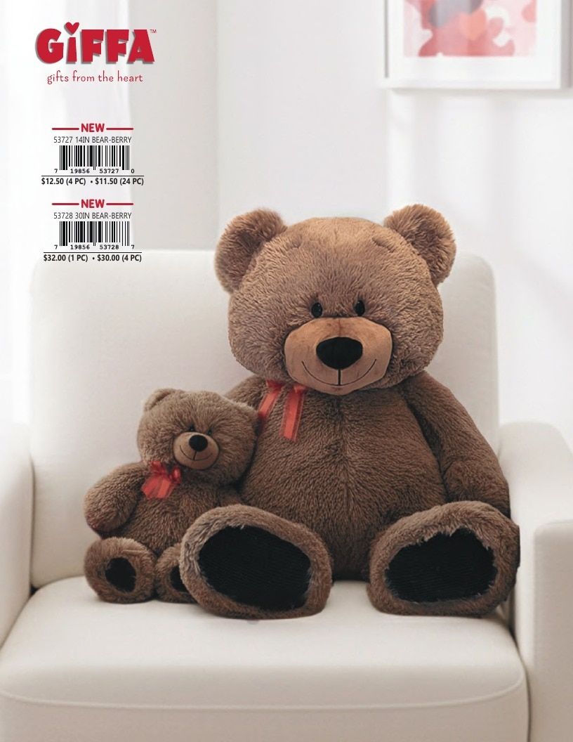 Giffa Plush Annual Plush Toys Catalog Weekly Ad January 1 - December 31, 2026