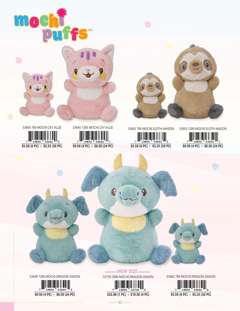 Giffa Plush Annual Plush Toys Catalog Weekly Ad January 1 - December 31, 2026