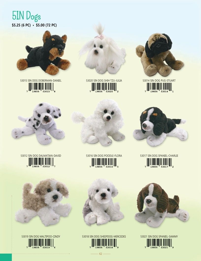 Giffa Plush Annual Plush Toys Catalog Weekly Ad January 1 - December 31, 2026