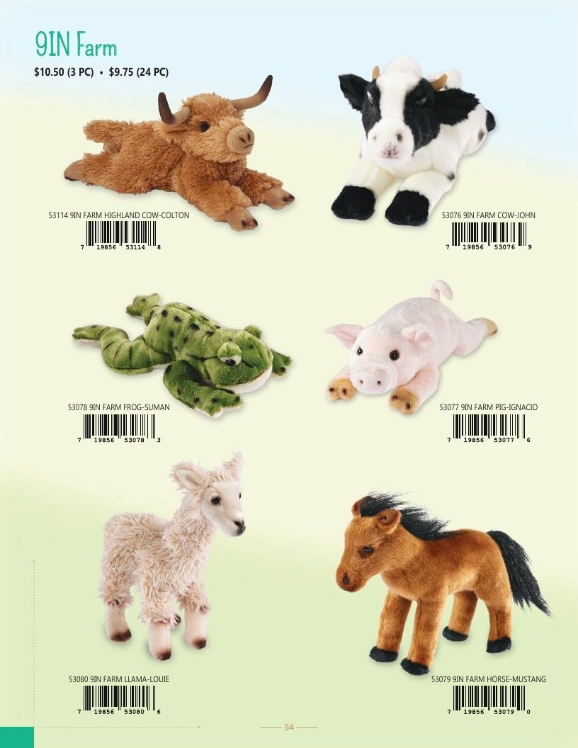 Giffa Plush Annual Plush Toys Catalog Weekly Ad January 1 - December 31, 2026