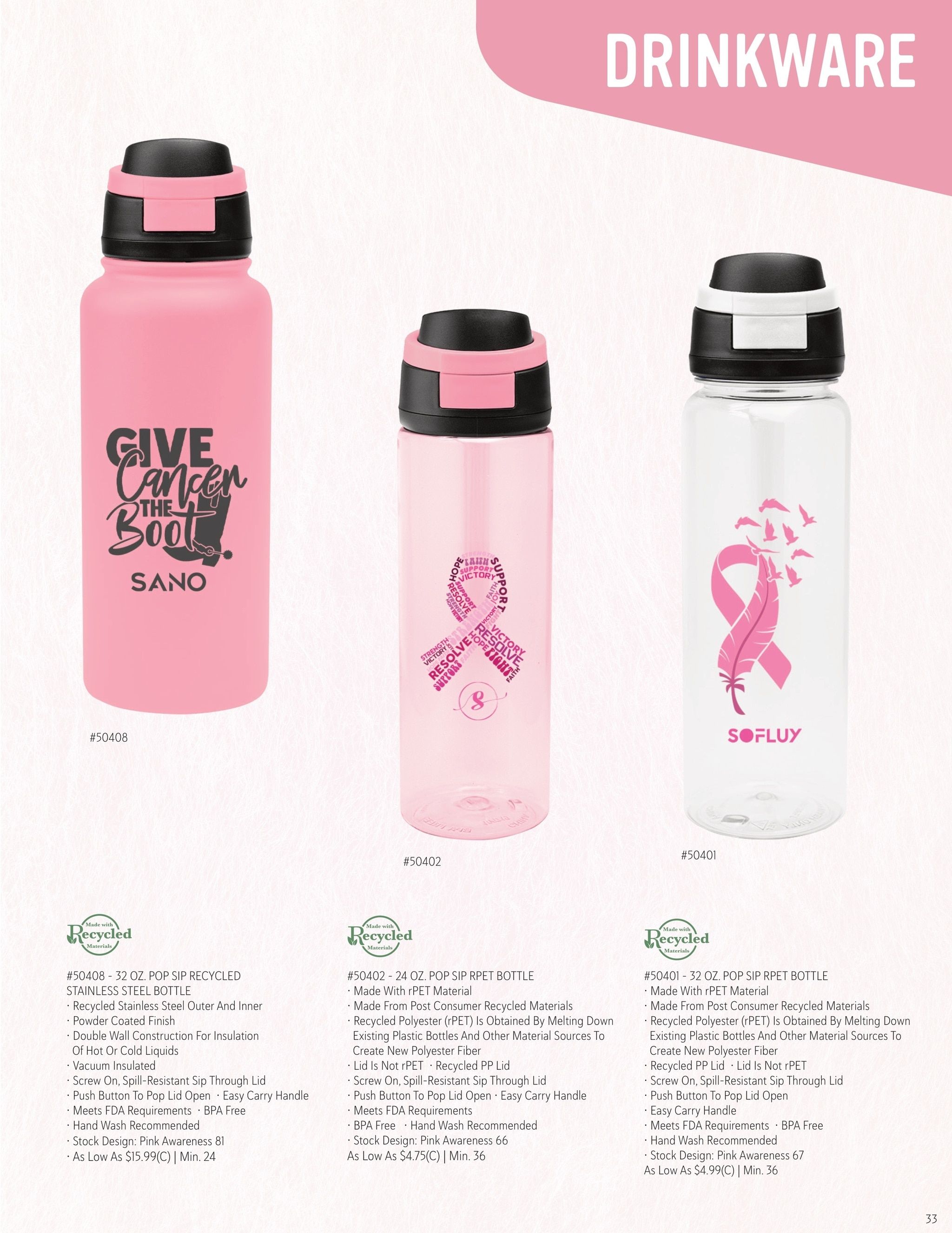 Hit Promotional Products Breast Cancer Awareness Catalog Weekly Ad April 28, 2026 - October 26, 2027