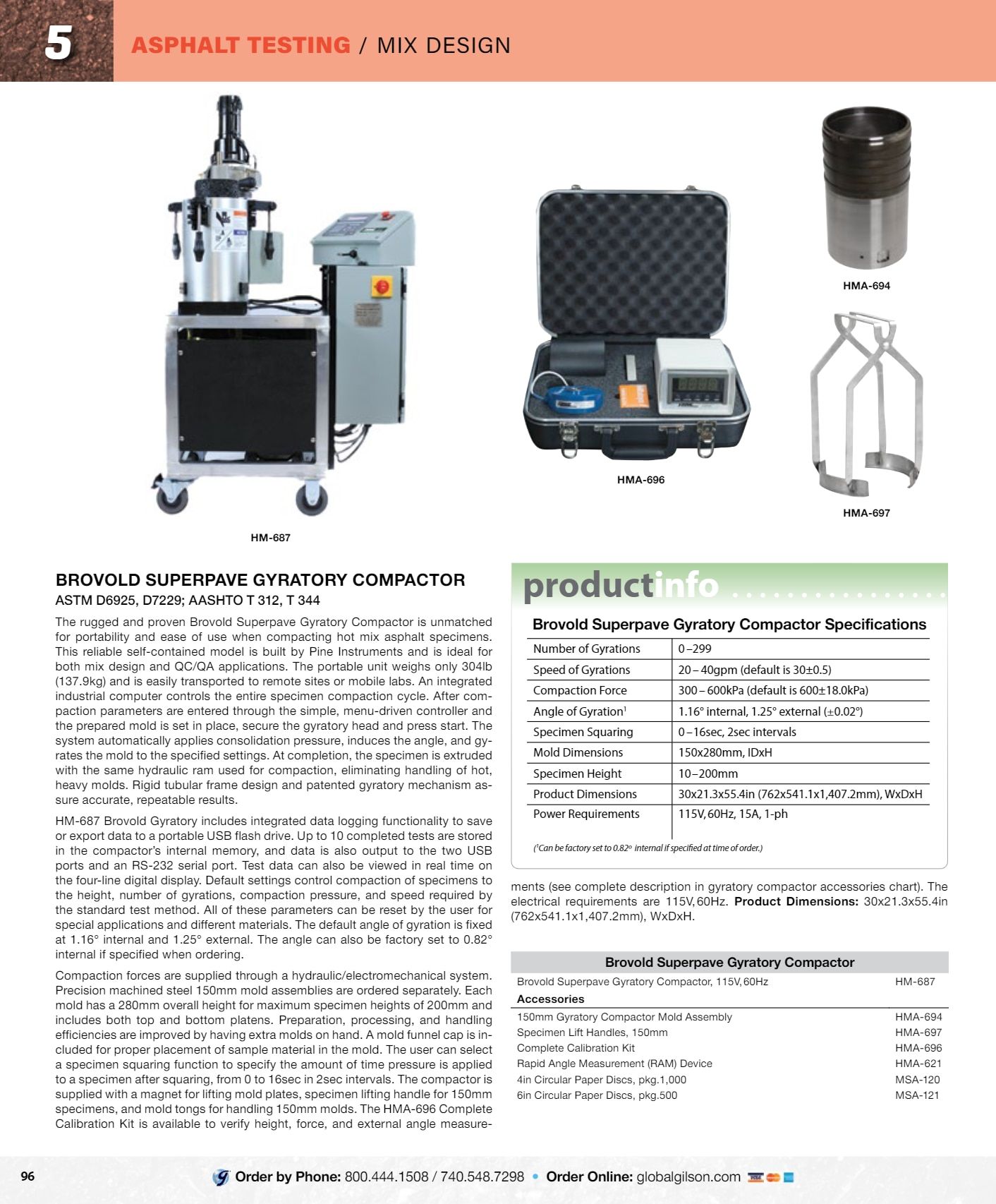 Gilson Company Materials Testing Catalog Weekly Ad January 1 - December 31, 2026
