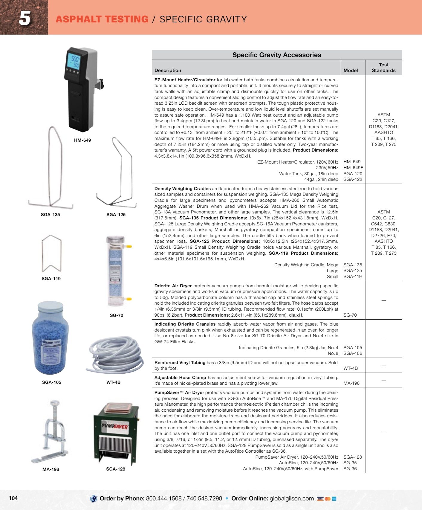 Gilson Company Materials Testing Catalog Weekly Ad January 1 - December 31, 2026